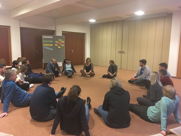 InterCap-Workshop presents theatre methods to trainee teachers of the Studienseminar Neuwied