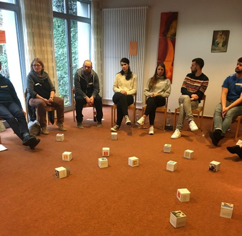 InterCap-Workshop presents theatre methods to trainee teachers of the Studienseminar Neuwied